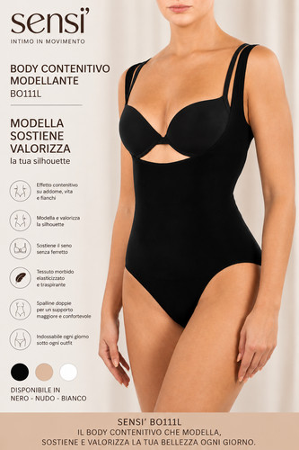 Sensi body contenitivo - body,