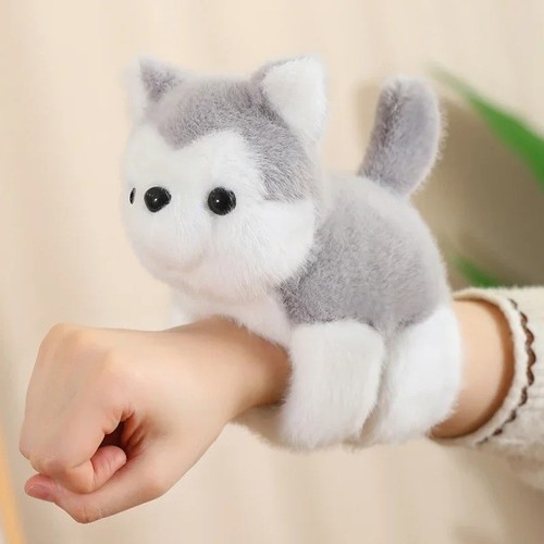 Peluche husky cane braccio - peluche,
