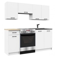 Cucina Lineare 180 Cm Moderna
