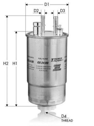 Filtro gasolio punto grande - gasolio,
