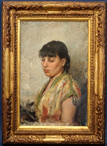 Ritratto 1800 xix olio - olio, tela