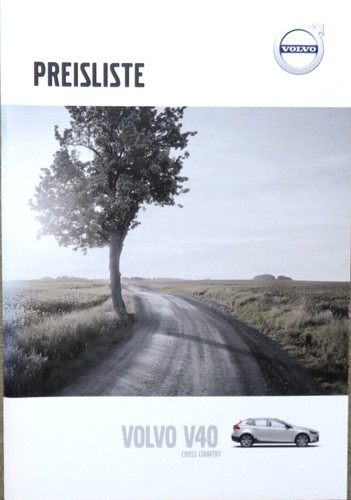 Listino prezzi volvo v40 cross - listino,