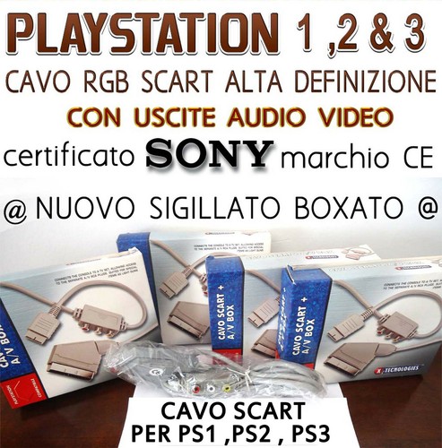 Playstation 3 cavo rgb - cavo,