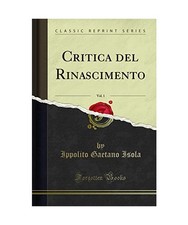 Critica del Rinascimento, Vol