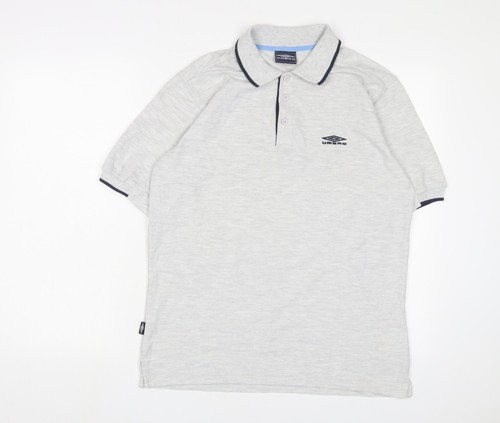 Polo uomo umbro grigia - grigia, in