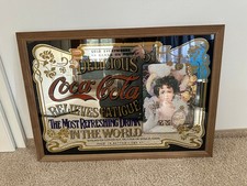 Specchio Coca Cola quadro specchio vintage 88 cm x 62 cm
