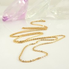 Collana lunga catenina oro