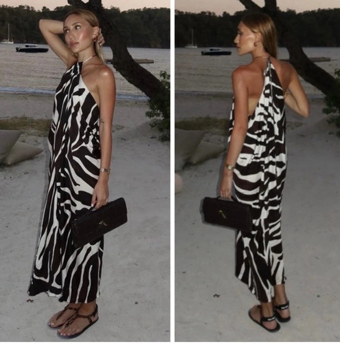 Vestito zara con stampa - zara,