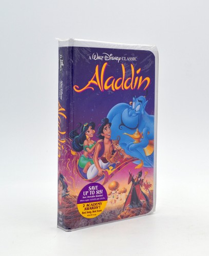 Vhs walt disney aladdin - vhs,