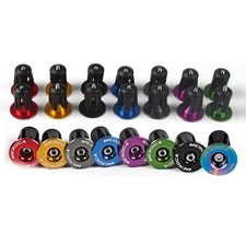 Migliora l'aspetto della tua bici con impugnature in lega di alluminio per bici da strada mtb 1 paio