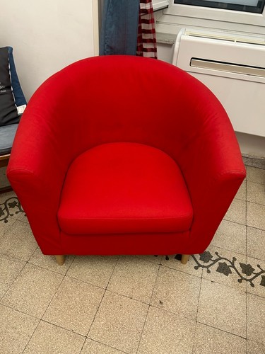 Poltrona tullsta ikea rossa - tullsta,