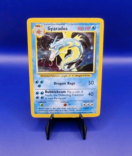 Gyarados 102 base set - set, holo