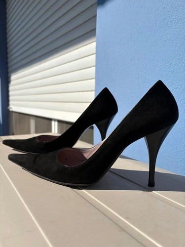Scarpe con tacchi camoscio - tacchi,