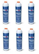 6  PZ  BOMBOLA GAS REFRIGERANTE FRIGO E FREEZER R600 - R600A 360 GR OM REF000UN
