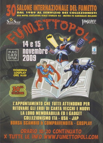 Cartoncino fumettopoli 2009 - 2009, /