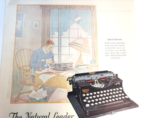 Macchina scrivere royal - scrivere,
