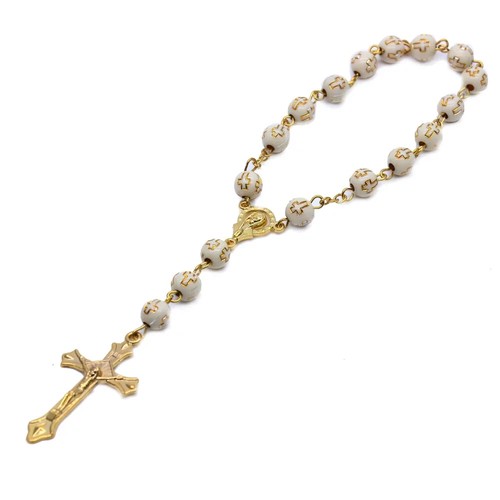 Bracciale croce catena - , di