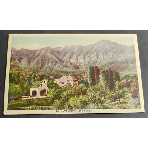 Cartolina montanina sotto - la,