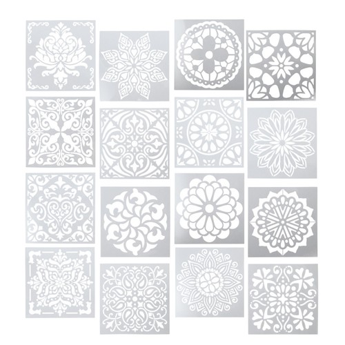 Pezzi mandala stencil fai - pezzi,