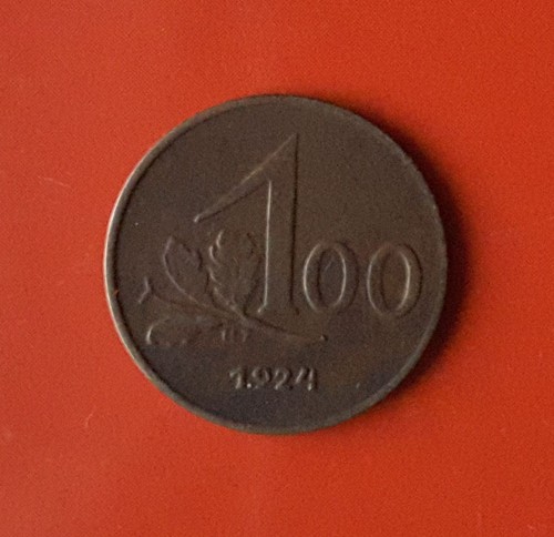 100 kronen 1924 austria v611 - 1924, [v611]