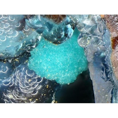 Rare minerals - mm,