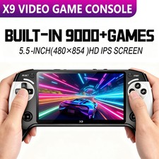 X9 Handheld Game Console 9000+