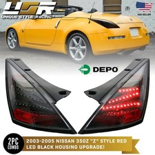 DEPO Black LED Tail Lights