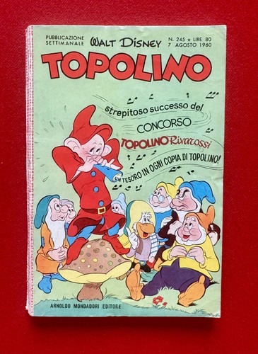 Topolino 245 prima - #,