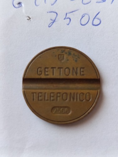 Gettone telefonico esm - telefonico,