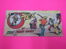 TEX STRISCIA serie VERDE n. 8 AI FERRI CORTI Audace 1953 originale variante