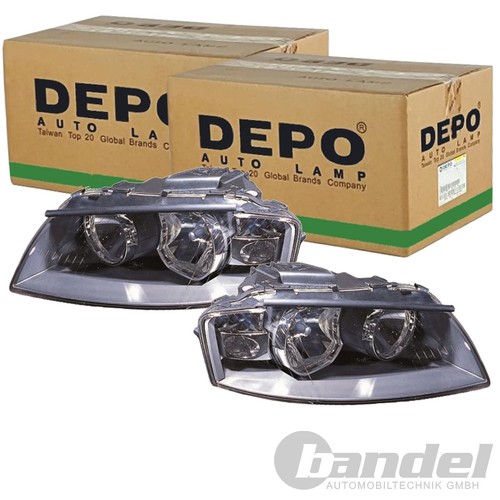 Depo fari set adatto - 2x,
