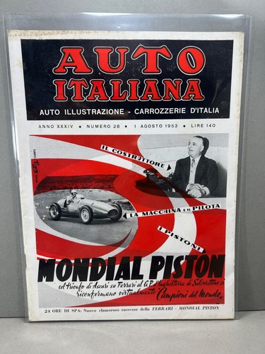 Auto italiana n28 - n28, agosto