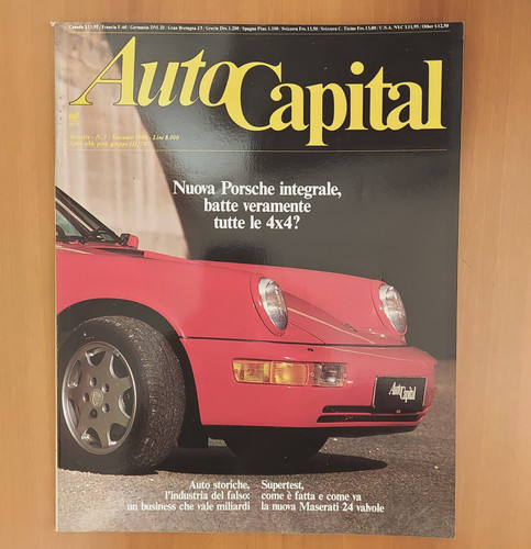 Auto capital gennaio 1989 - capital,