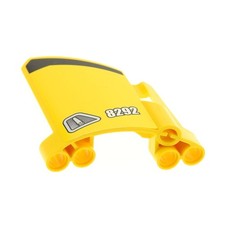 1x Lego Technic Panele Verkleidung 22 gelb Groß kurz Seite A 8292 44352pb17