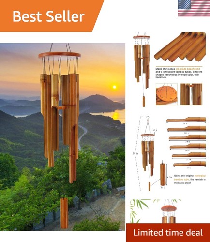 Relaxing inch wooden bamboo - 38-inch,