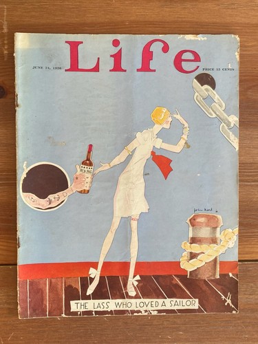 Nautical flapper cover life - flapper,