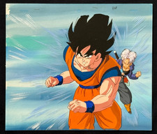Dragon Ball Z Goku & Trunks Cell Saga Animazione Anime Cel Akira Toriyama TOEI