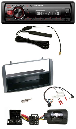 Pioneer mp3 dab 1din volante - pioneer,