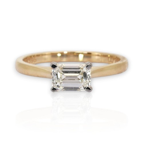 Anello solitario con diamante - solitario,