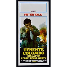locandina TENENTE COLOMBO riscatto per un uomo morto peter falk 1971 B144