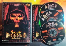 Diablo II PC & Mac CD-ROM gioco Windows completo CIB con manuale uscita originale