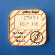 ZENITH BILANCIERE 106 RICAMBI OROLOGI LAVORO OROLOGAIO 