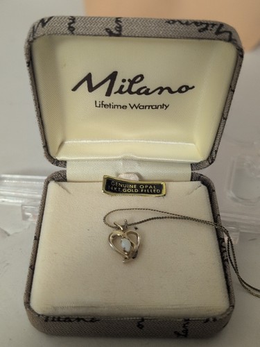 Collana catena opale - catena, 17"