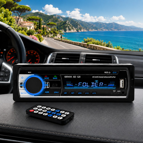 Autoradio din bluetooth - din, mp3