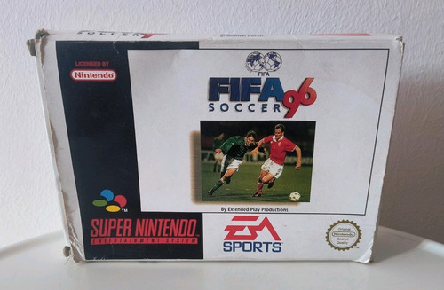 Super nintendo snes fifa 96 - nintendo,