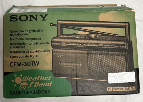 Sony cfm 30tw - cfm-30tw, meteo