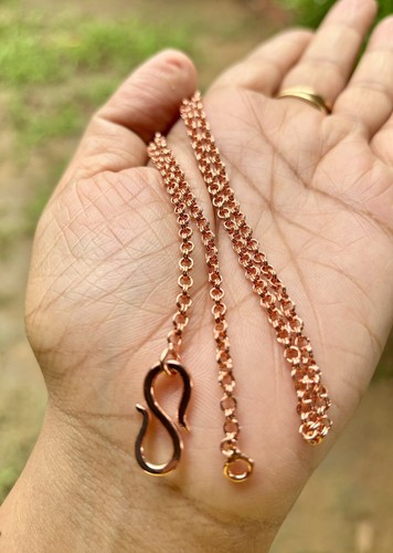 Collana catena cavo doppio