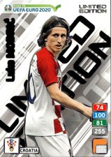 figurina calciatori Panini Adrenalyn 2020 Modric Limited Edition