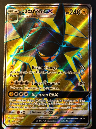 Carte pokemon lucanon 134 145 - carte,