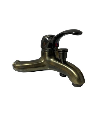 Miscelatore ottone antico
